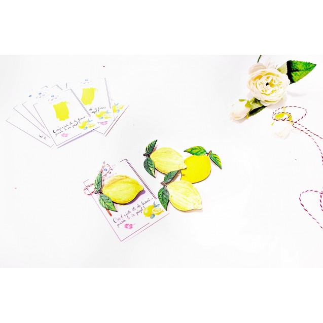 Handpainted Spring Decor, lemon - Lemon Collection 