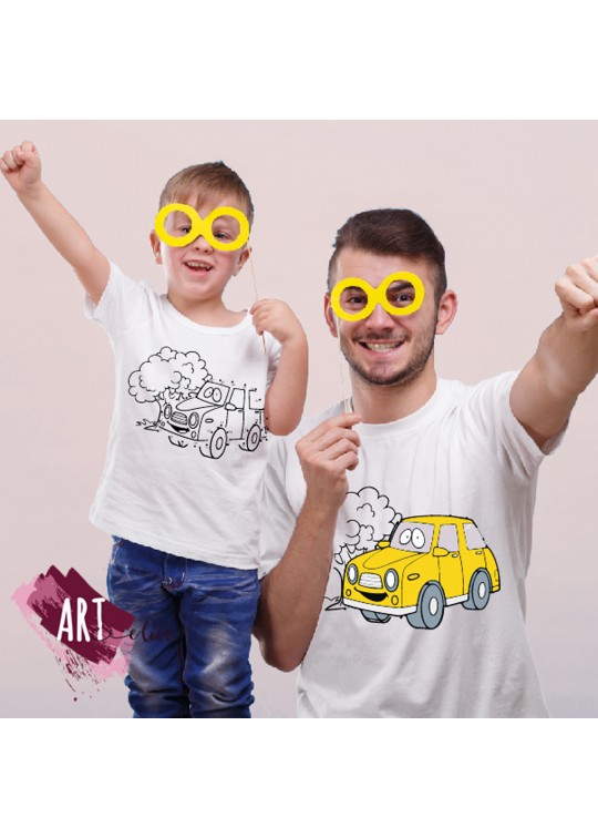 Set creativ ARTistic FAMILY Pack - Masinuta