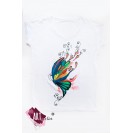 Handpainted T-shirt Dream Butterfly