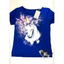 Handpainted T-shirt Pastel Unicorn 