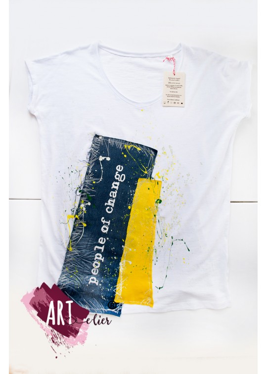 Tricou UPcycled ARTistic People Of Change