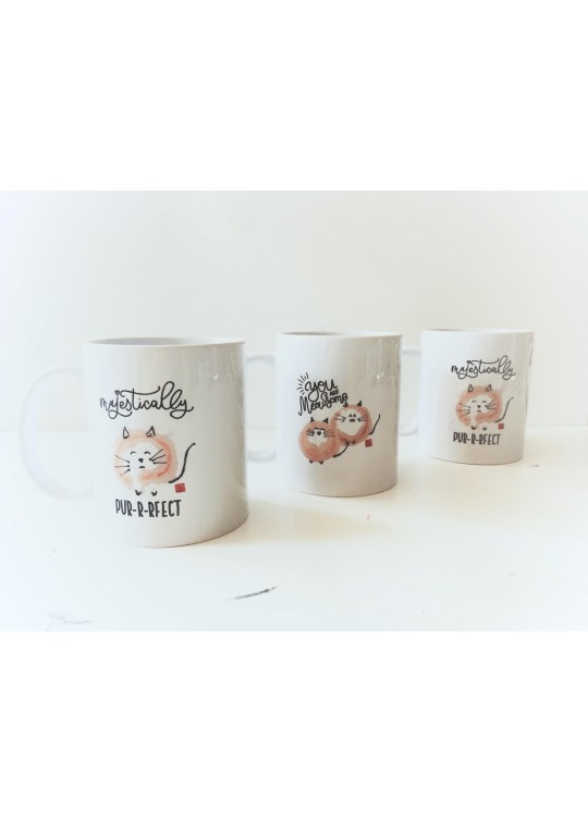 Cana imprimata cu pisici - Ninu Chan